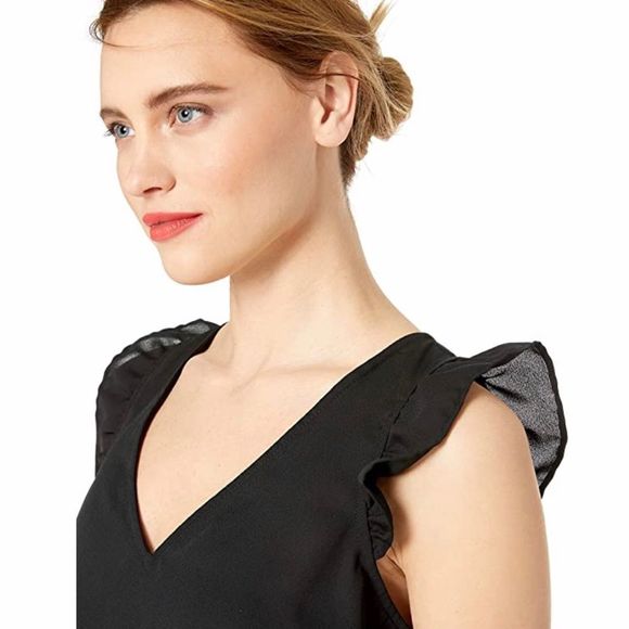 J. Crew Black Sleeveless Blouse - Picture 2 of 5